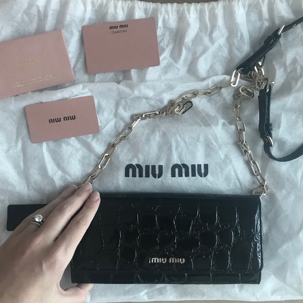 SOLD NWT Miu Miu WOC 💕Price Firm💕 - Picture 3 of 7